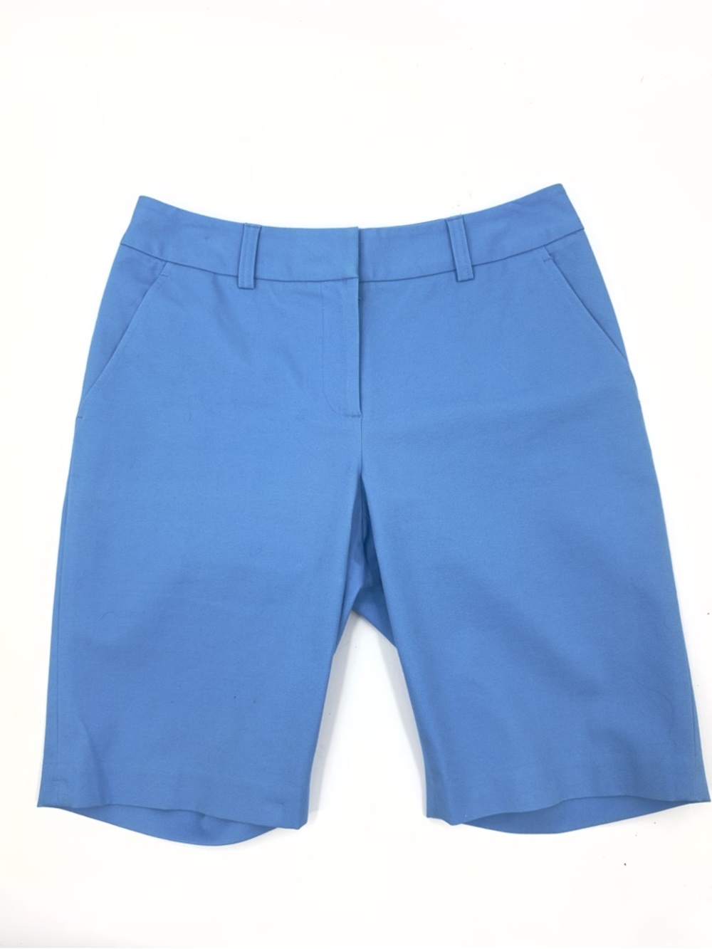 J McLaughlin Peggie Beach Shorts Womens Size 2 Bermuda Cotton Stretch Casual